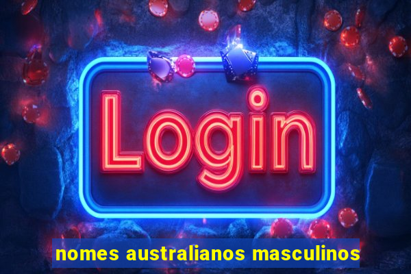 nomes australianos masculinos